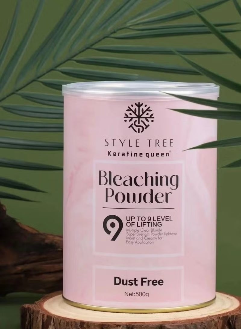 Keratine queen Style Tree Dust free Bleaching Powder 500g - Image 1